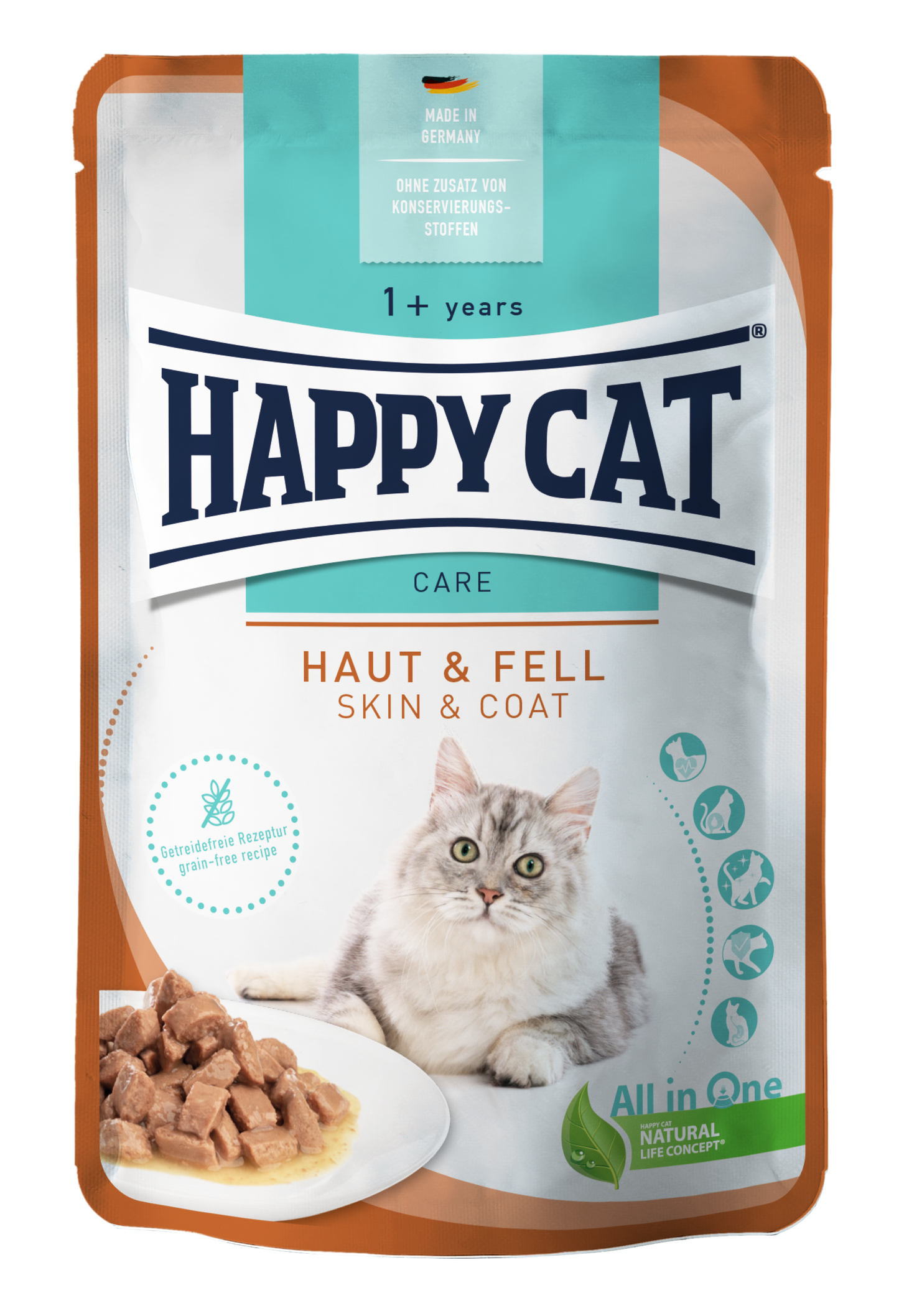 Happy Cat MIS Care Haut & Fell (Skin & Coat) 0.085g (Min 20pcs - 0.085g)