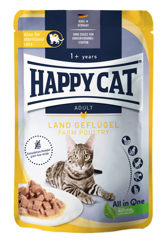 Happy Cat MIS Culinary Farm Poultry 0.085g (Min 20pcs - 0.085g)