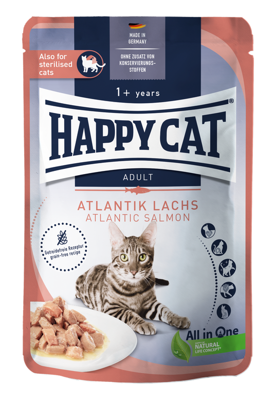 Happy Cat MIS Culinary Atlantic Salmon 0.085g (Min 20pcs - 0.085g)