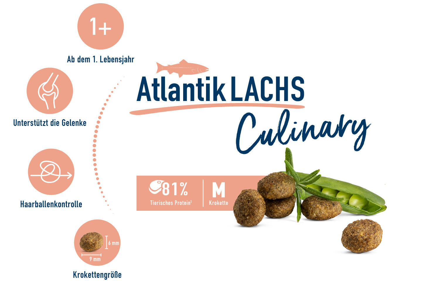 Happy Cat Culinary Atlantic Lachs Salmon