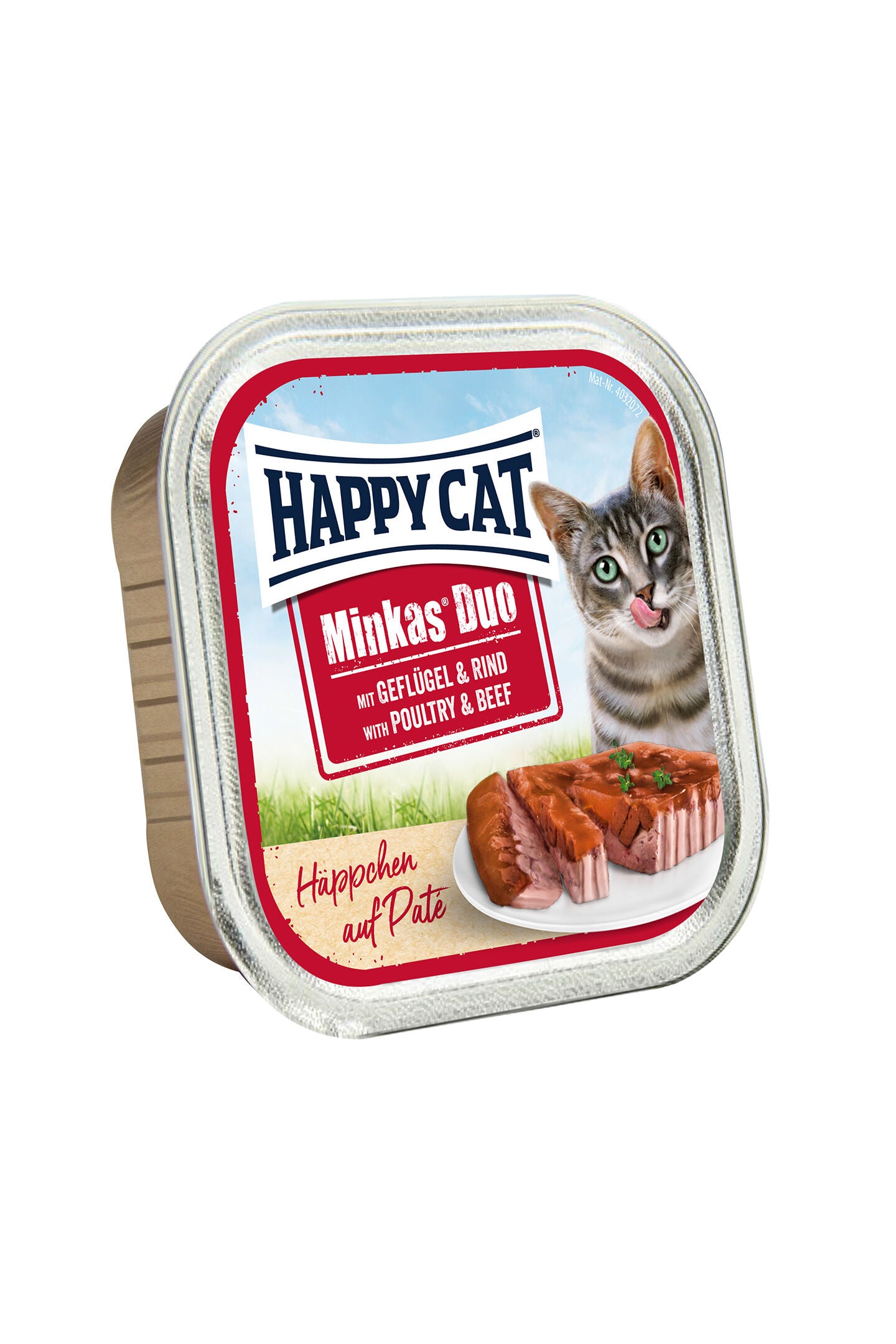 Happy Cat Minkas Duo Poultry & Beef (Min Order 0,1 - 12pcs)