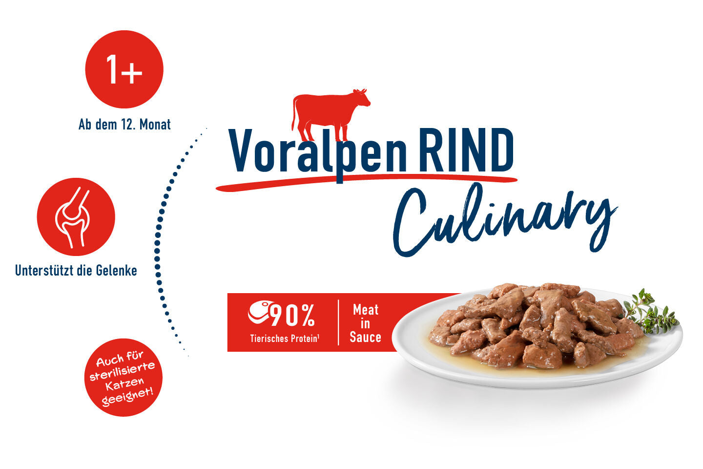 Happy Cat MIS Culinary Bavarian Beef (Min Order 0,085 - 24pcs)