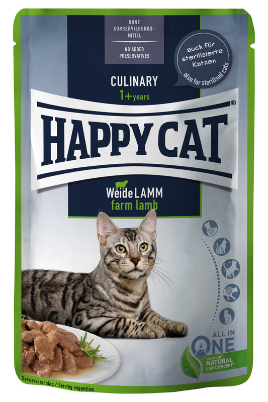 Happy Cat MIS Culinary Pasture-Raised Lamb (Min Order 0,085 - 24pcs)