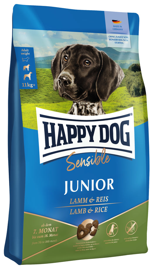 Happy Dog Sensible Junior Lamb & Rice