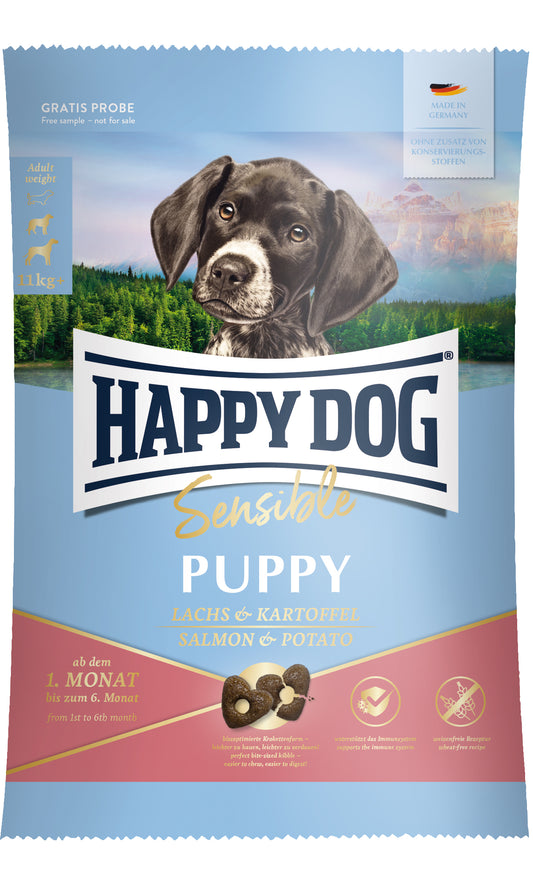 Happy Dog Sensible Puppy Lachs & Kartoffel