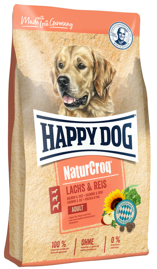 Happy Dog NaturCroq Salmon & Rice
