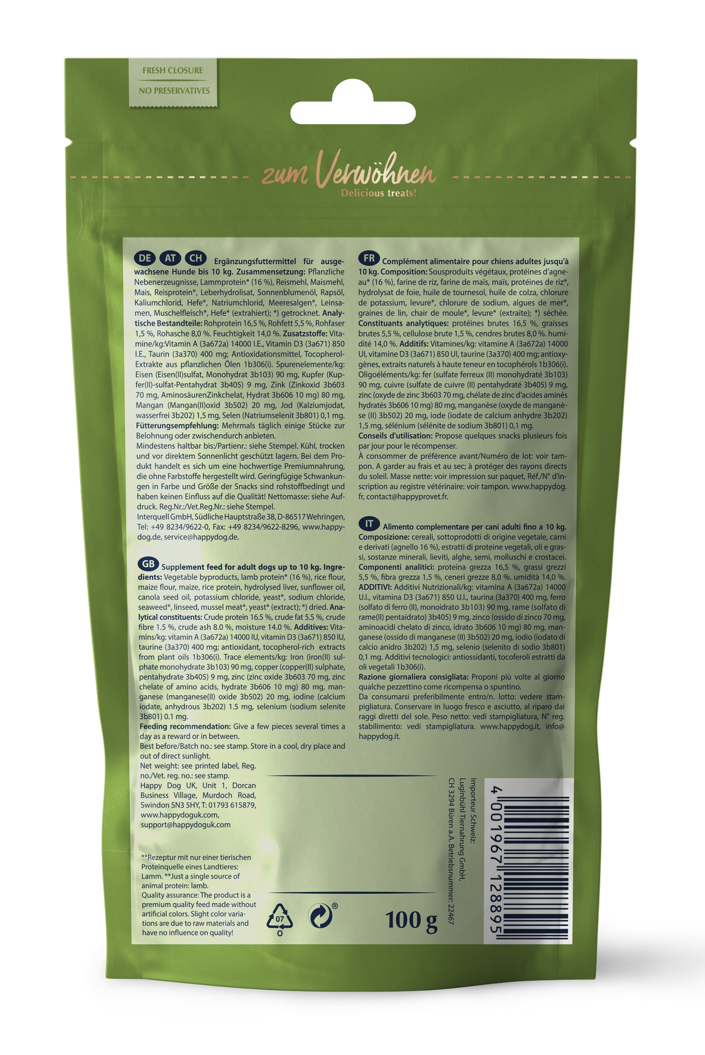 Happy Dog SoftSnack Mini Neuseeland
